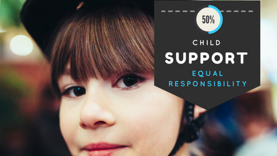 Child support equal responsibility blog graphic