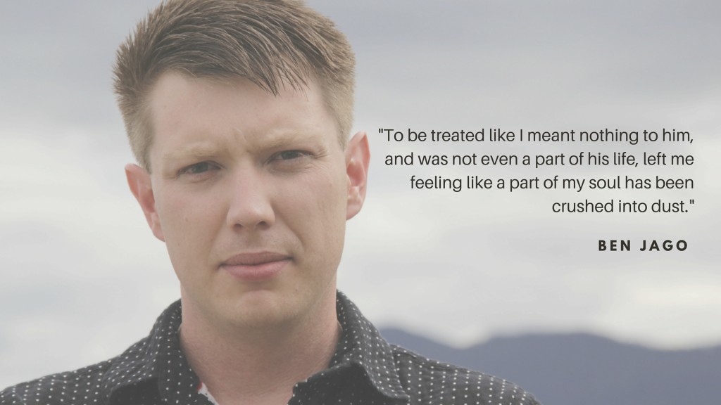 blog graphic featuring a portrait of marriage equality advocate Ben Jago