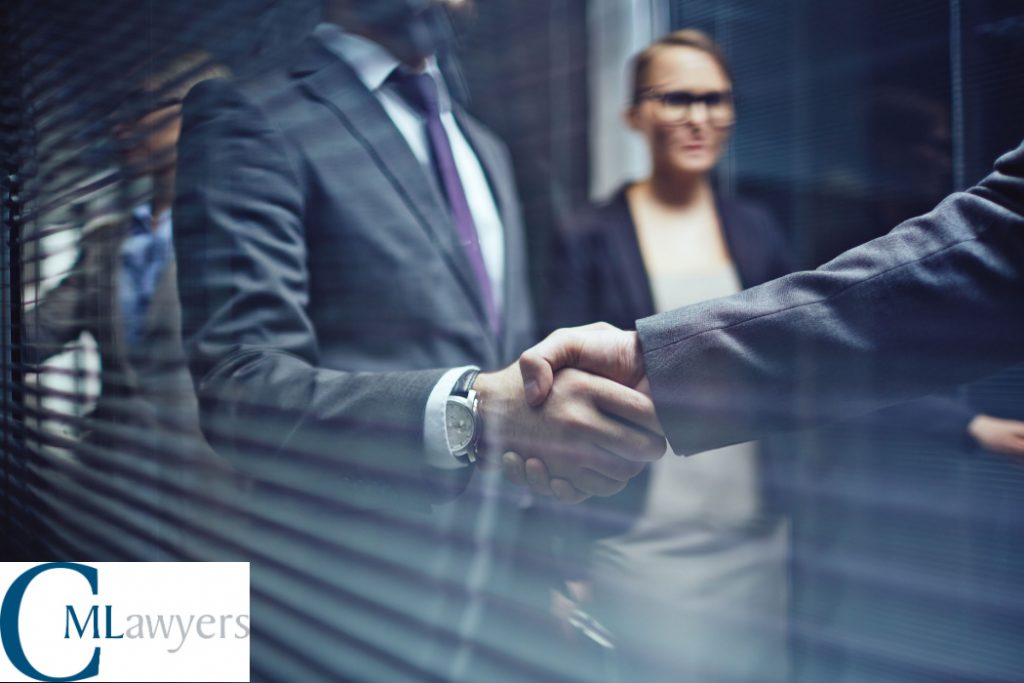 Conveyancer and Lawyer Shake Hands In Marrickville NSW